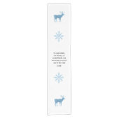 Aristotle Winter Quote Decor For Home Korte Tafelloper (Voorkant)