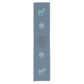 Aristotle Winter Quote Decor For Home Korte Tafelloper (Voorkant)