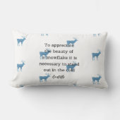 Aristotle Winter Quote Decor For Home Kussen (Voorkant)