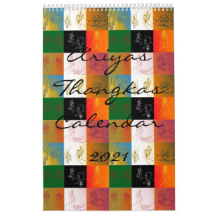 Ariyas Thangkas Agenda 2021 Kalender
