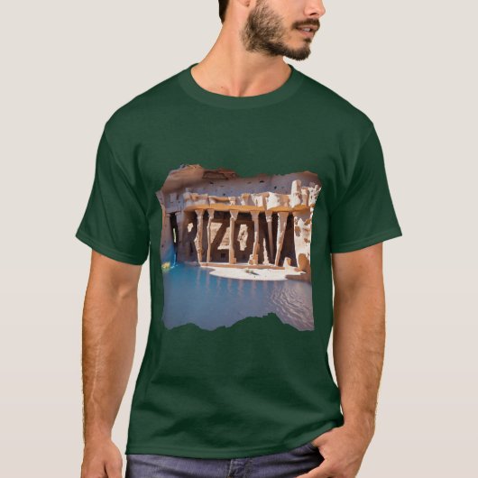 ARIZONA 24 11 Extra groot T-shirt (Voorkant)