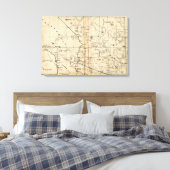 Arizona 2 canvas afdruk (Insitu (Slaapkamer))