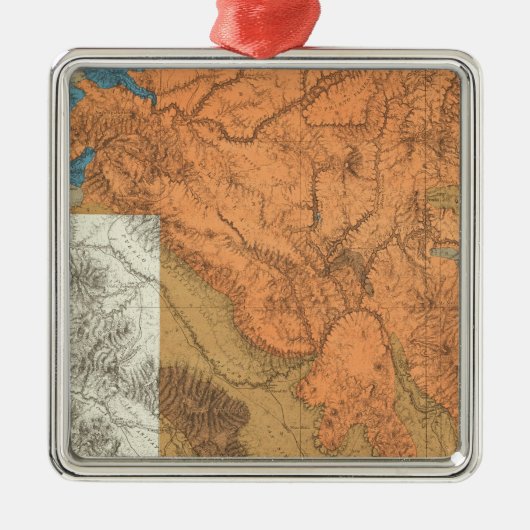 Arizona 2 metalen ornament (Voorkant)