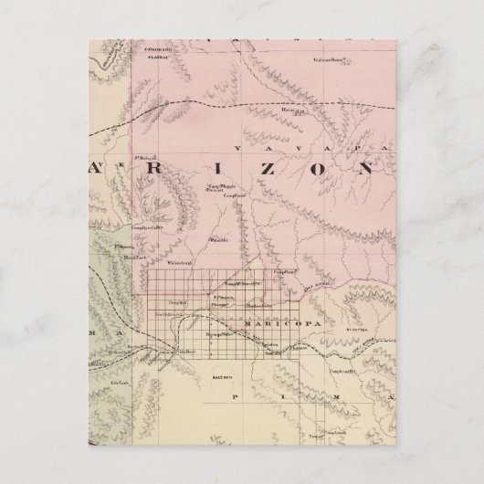 Arizona 3 briefkaart (Voorkant)