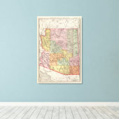 Arizona 3 canvas afdruk (Insitu (Houten vloer))