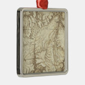 Arizona 3 metalen ornament (Rechts)