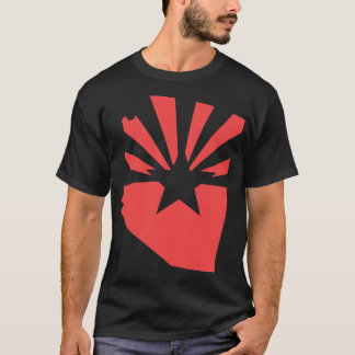 Arizona 48 State Flag Logo T-shirt