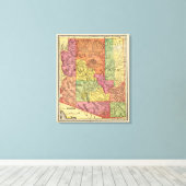 Arizona 5 canvas afdruk (Insitu (Houten vloer))