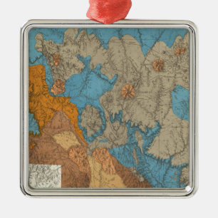 Arizona 5 metalen ornament