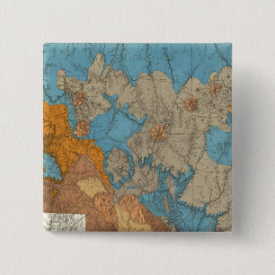 Arizona 5 vierkante button 5,1 cm
