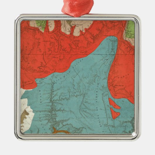 Arizona 6 metalen ornament (Voorkant)