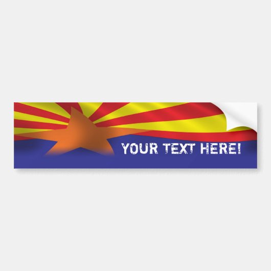 Arizona - Aangepast Bumpersticker (Voorkant)