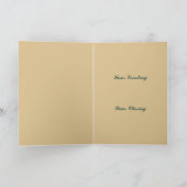 Arizona Adobe kerstcactus Tree-lampkaart Feestdagen Kaart (Binnen)