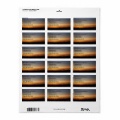 Arizona Adresetiketten Etiket (Full Sheet)