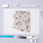 Arizona  Afbeelding Map Tissuepapier (Craft)