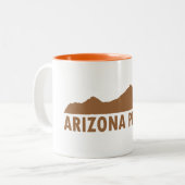 Arizona Alsjeblieft Tweekleurige Koffiemok (Voorkant links)
