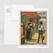 Arizona "Amerika's grootste spel" Cachese Briefkaart (Voorkant / Achterkant)