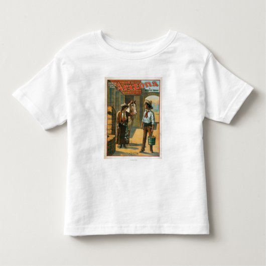 Arizona "Amerika's grootste spel" Cachese Kinder Shirts (Voorkant)