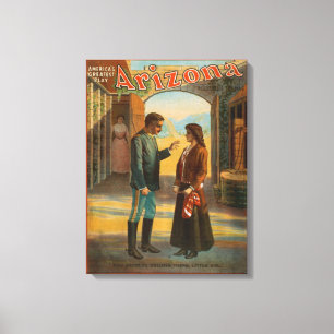 Arizona "Amerika's grootste spel" Poster #2 Canvas Afdruk