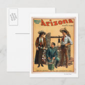Arizona "Amerika's grootste spel" Poster #3 Briefkaart (Voorkant / Achterkant)