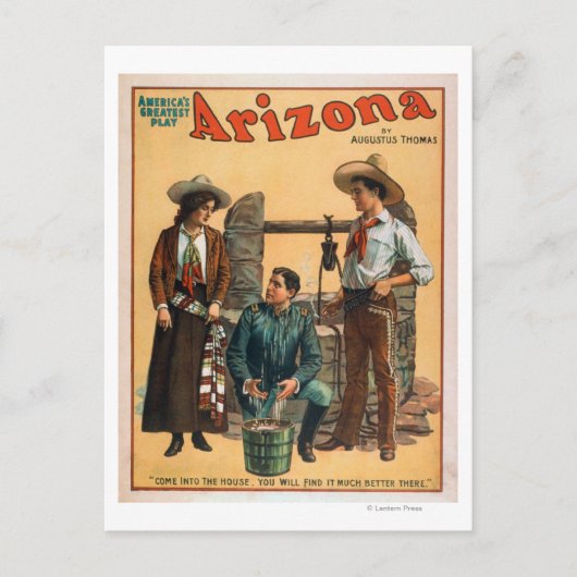 Arizona "Amerika's grootste spel" Poster #3 Briefkaart (Voorkant)