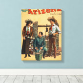 Arizona "Amerika's grootste spel" Poster #3 Canvas Afdruk (Insitu (Houten vloer))