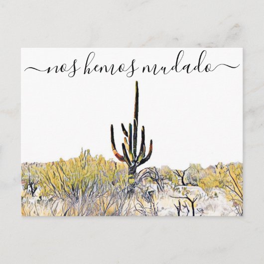 Arizona Anuncio de Mudanza Briefkaart (Voorkant)