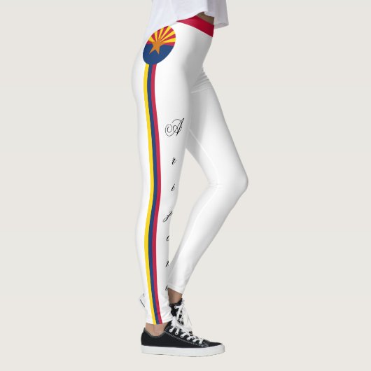Arizona & Arizona Flag, mode VS, reizen/sport Leggings (Rechts)