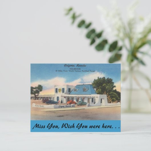 Arizona, Arizona Rancho Briefkaart (Staand voorkant)