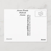 Arizona, Arizona Rancho Briefkaart (Achterkant)