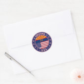 Arizona, Arizona sticker, USA states Ronde Sticker (Envelop)