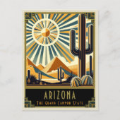 Arizona | Art. Deco Briefkaart (Voorkant)