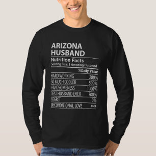 ARIZONA AZ ECHTGENOOT Voedingswaarde Mannen USA St T-shirt