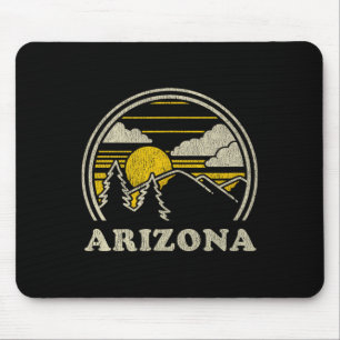 Arizona Az T-shirt vintage wandelen bergen tee Muismat
