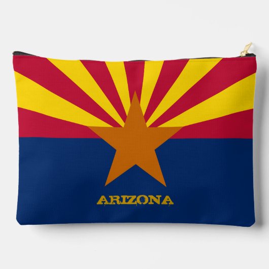 Arizona bag, mode USA, Arizona flag Etui (Achterkant)