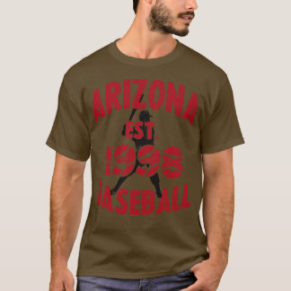 Arizona Baseball EST 1998 Baseball Batter Vintage T-shirt