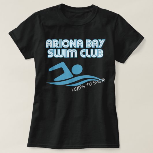 Arizona Bay Swim Club leert zwemteam T-shirt (Design voorkant)
