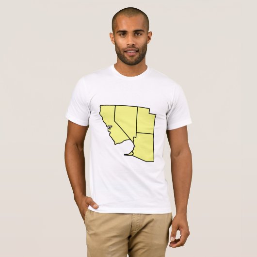 Arizona Bay T-shirt (Voorkant volledig)