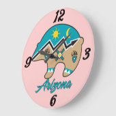 Arizona Beer totem wandklok (Hoek)