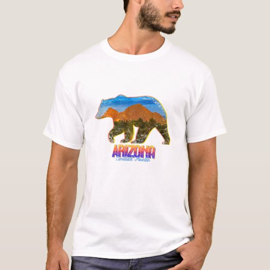 Arizona Beer Wilderness Camelback Mountain T-shirt (Voorkant)