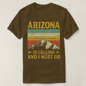 Arizona belt en ik moet gaan t-shirt (Design voorkant)