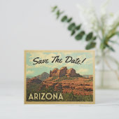 Arizona bewaart de  Briefkaarten Datum (Staand voorkant)
