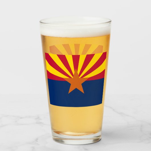 ARIZONA BIERGLAS GLAS (Voorkant gevuld)