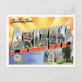 Arizona  Big Letters Briefkaart (Voorkant)