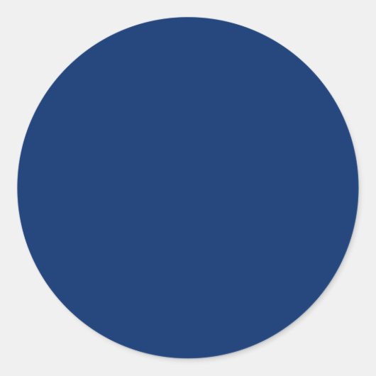 Arizona Blauw Ronde Sticker (Voorkant)