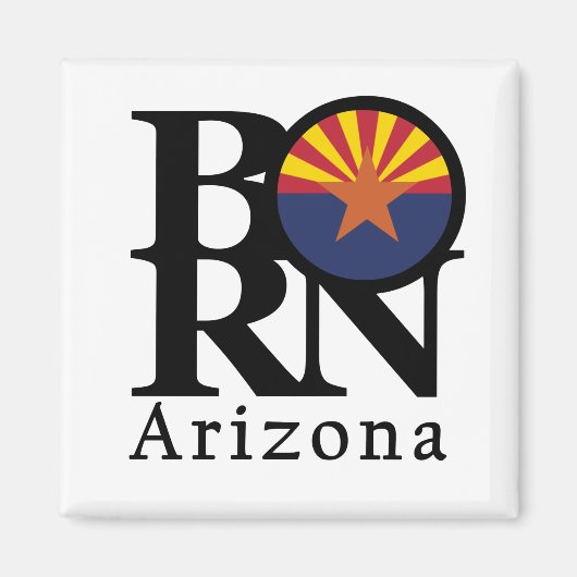 Arizona BORN Magnet (Voorkant)