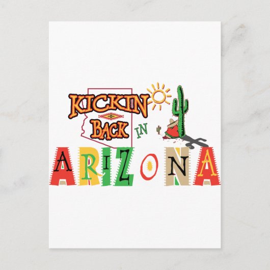 Arizona Briefkaart (Voorkant)
