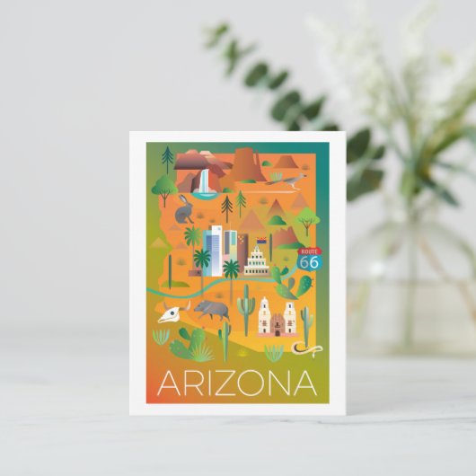 Arizona Briefkaart (Staand voorkant)