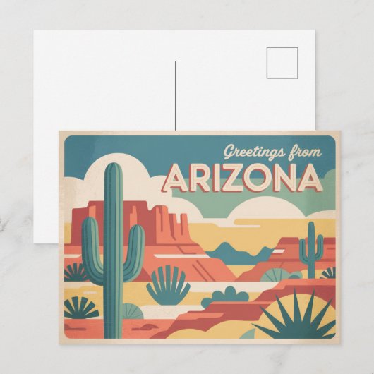 Arizona Briefkaart (Voorkant / Achterkant)