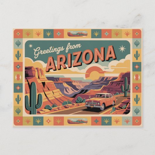 Arizona Briefkaart (Voorkant)